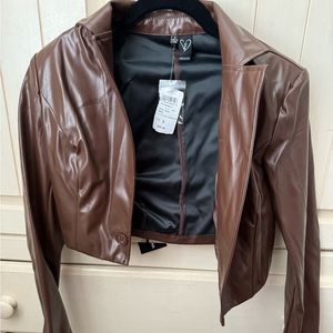 Leather jacket